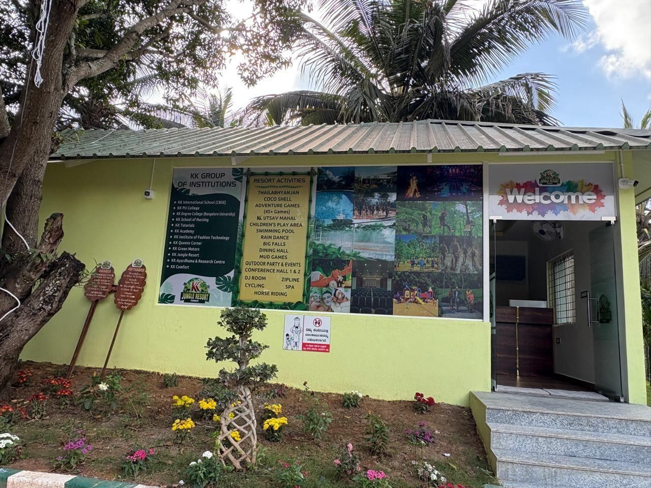 KK Jungle Resort entrance & reception